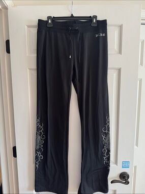 Y2K BCBGMaxaria Sweats with gorgeous bedazzled detail!!!